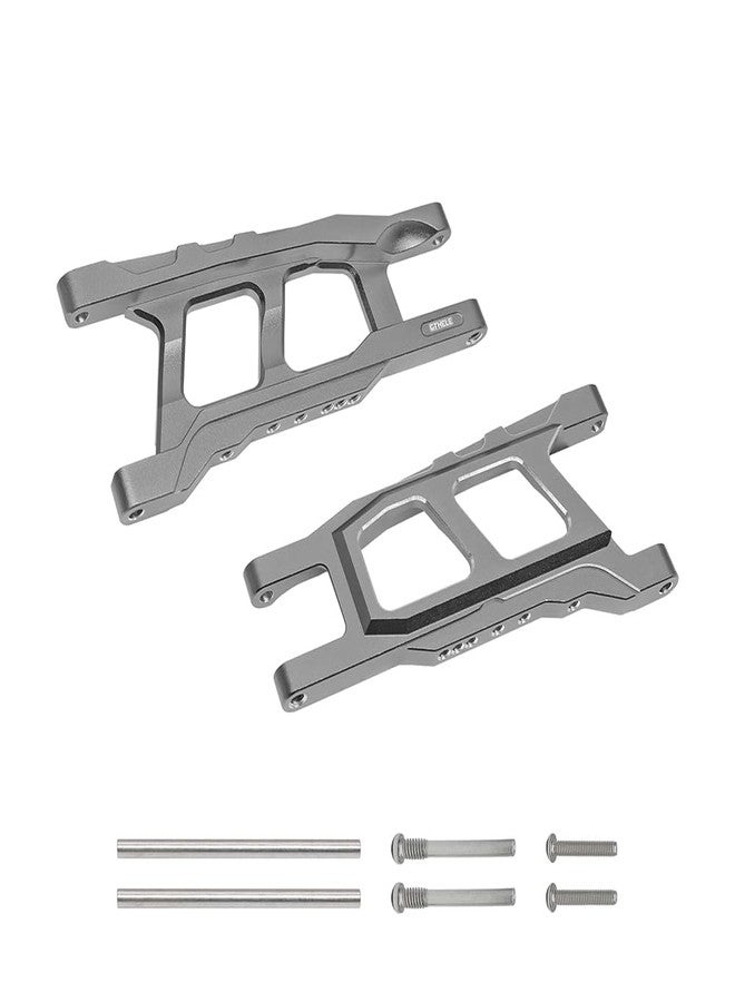 أذرع تعليق من الألومنيوم من GTHELE لسيارات Traxxas Rustler Slash Stampede Hoss 4WD 4x4 بمقياس 1/10، قطع غيار ترقية بديلة للجزء رقم 3655 (تيتانيوم). - Image 4